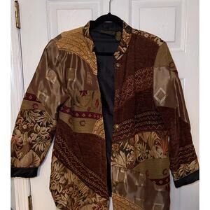 Alex Ken brown multicolored women’s‎ jacket size small